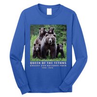 Queen Of The Tetons Grizzly 399 National Park 1996 2024 Long Sleeve Shirt