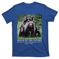 Queen Of The Tetons Grizzly 399 National Park 1996 2024 T-Shirt