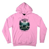 Queen Of The Tetons Grizzly 399 Bear Lovers National Park Hoodie