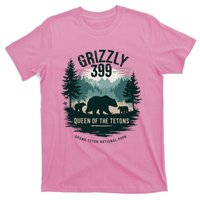 Queen Of The Tetons Grizzly 399 Bear Lovers National Park T-Shirt