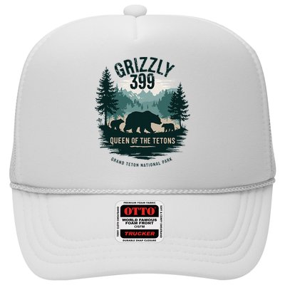 Queen Of The Tetons Grizzly 399 Bear Lovers National Park Trucker Hat