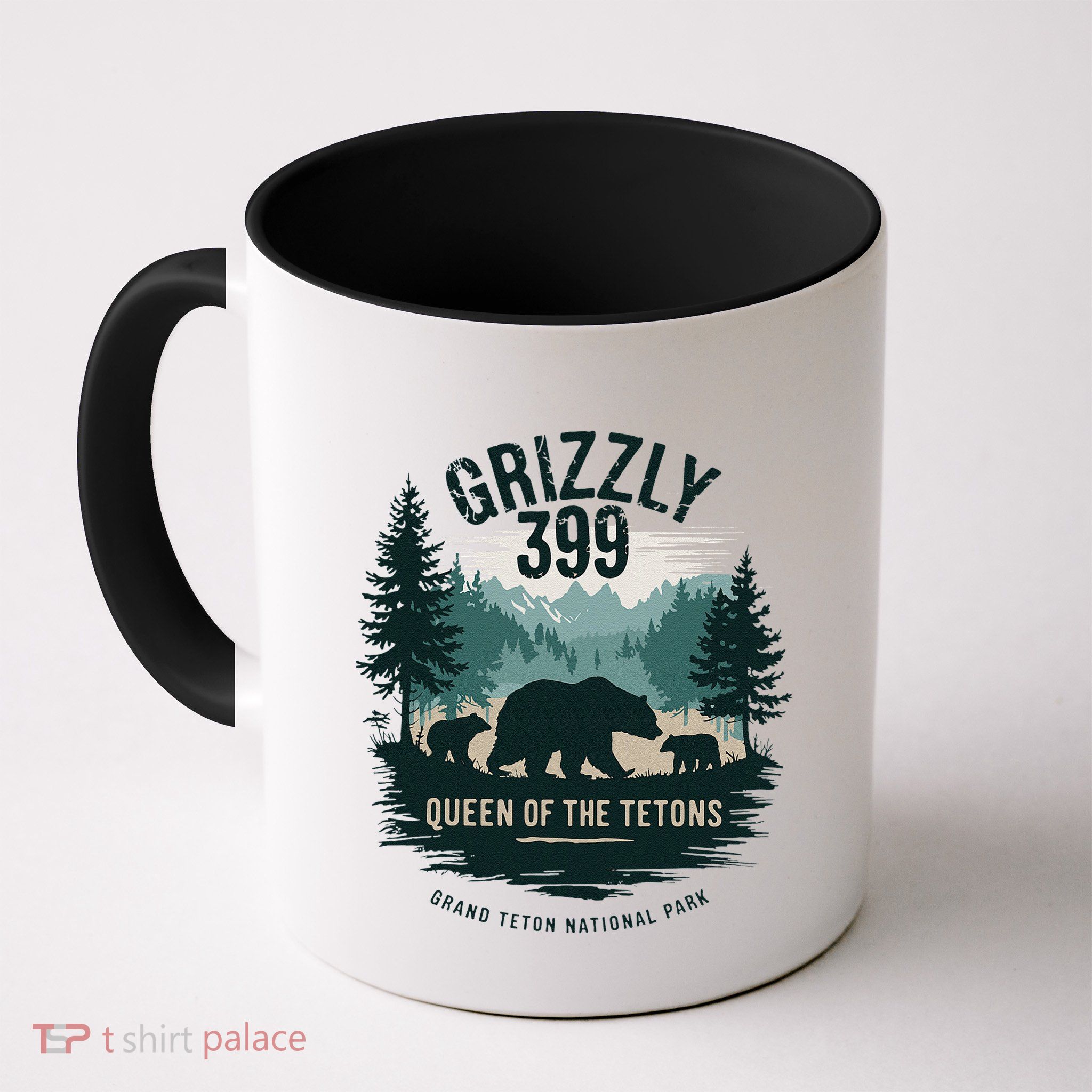 Queen Of The Tetons Grizzly 399 Bear Lovers National Park Mug