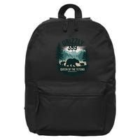 Queen Of The Tetons Grizzly 399 Bear Lovers National Park 16 in Basic Backpack