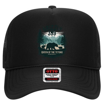 Queen Of The Tetons Grizzly 399 Bear Lovers National Park Trucker Hat