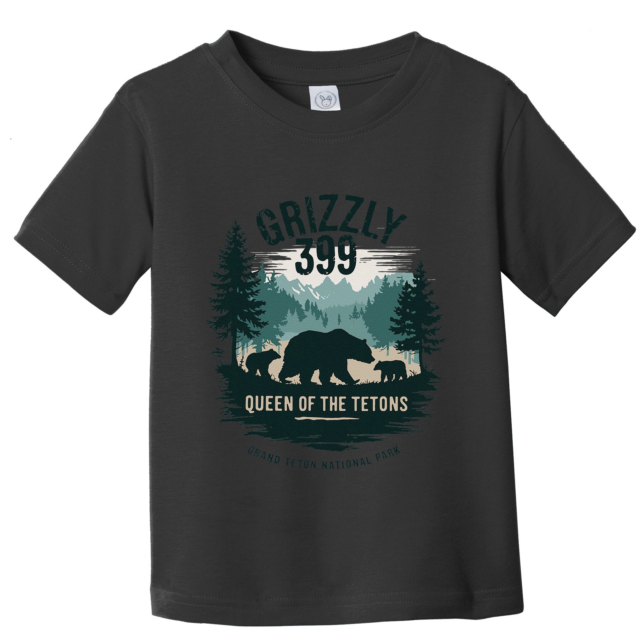 Queen Of The Tetons Grizzly 399 Bear Lovers National Park Toddler T-Shirt