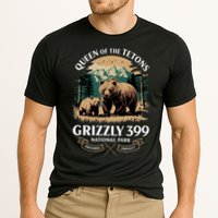 Queen Of The Tetons Grizzly 399 National Park Bear Cooling Performance Crew T-Shirt