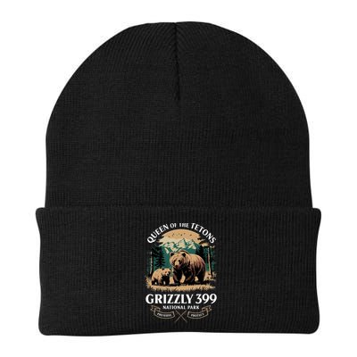 Queen Of The Tetons Grizzly 399 National Park Bear Beanie