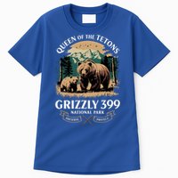 Queen Of The Tetons Grizzly 399 National Park Bear Tall T-Shirt