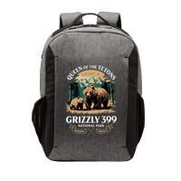 Queen Of The Tetons Grizzly 399 National Park Bear Vector Backpack
