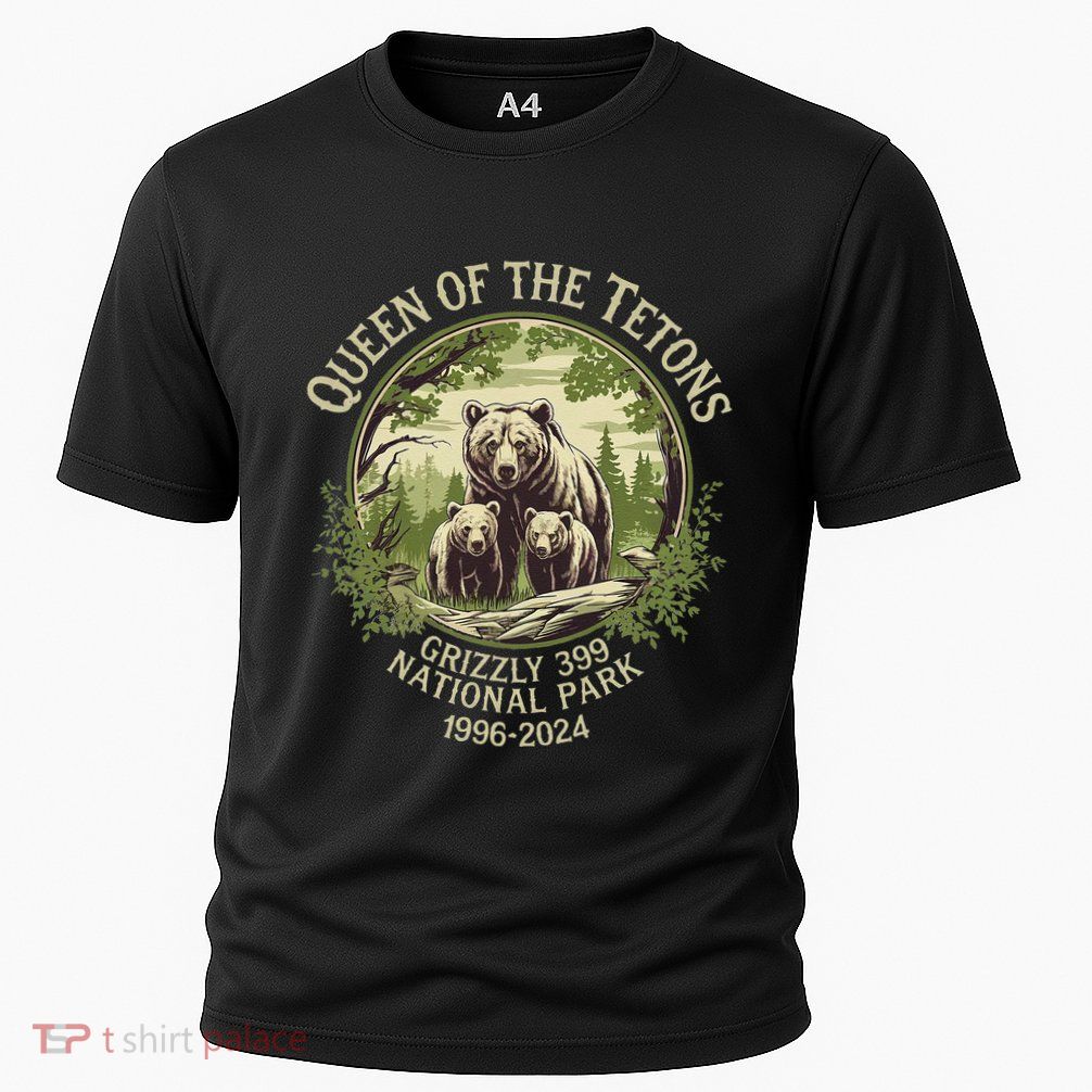 Queen Of The Tetons Grizzly 399 Wildlife Preserve 1996 2024 Performance Shirt