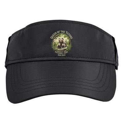 Queen Of The Tetons Grizzly 399 Wildlife Preserve 1996 2024 Adult Drive Performance Visor