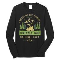 Queen Of The Tetons Grizzly 399 National Park Preserve Long Sleeve Shirt