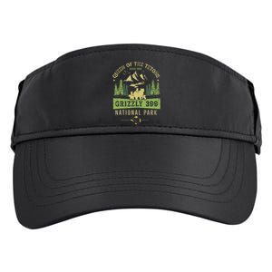 Queen Of The Tetons Grizzly 399 National Park Preserve Adult Drive Performance Visor