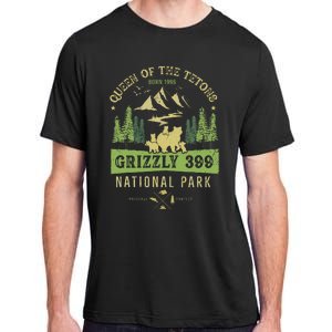 Queen Of The Tetons Grizzly 399 National Park Preserve Adult ChromaSoft Performance T-Shirt