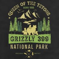 Queen Of The Tetons Grizzly 399 National Park Preserve 11oz C Handle Ceramic Mug