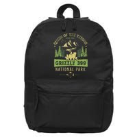 Queen Of The Tetons Grizzly 399 National Park Preserve 16 in Basic Backpack