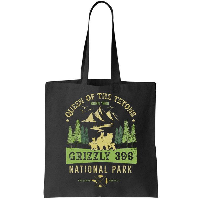 Queen Of The Tetons Grizzly 399 National Park Preserve Bag