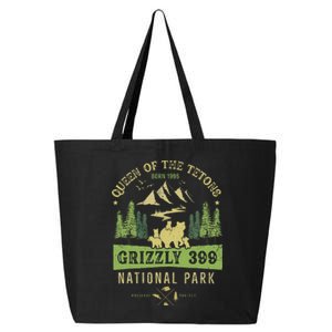 Queen Of The Tetons Grizzly 399 National Park Preserve 25L Jumbo Tote