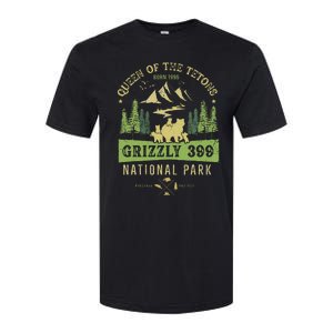 Queen Of The Tetons Grizzly 399 National Park Preserve Softstyle CVC T-Shirt