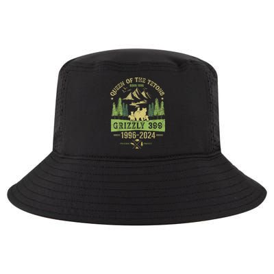 Queen Of The Tetons Grizzly 399 National Park 19962024 Cool Comfort Performance Bucket Hat