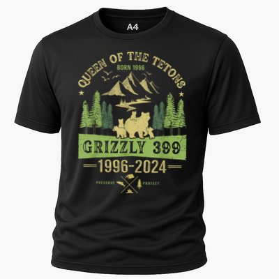 Queen Of The Tetons Grizzly 399 National Park 19962024 Performance Shirt