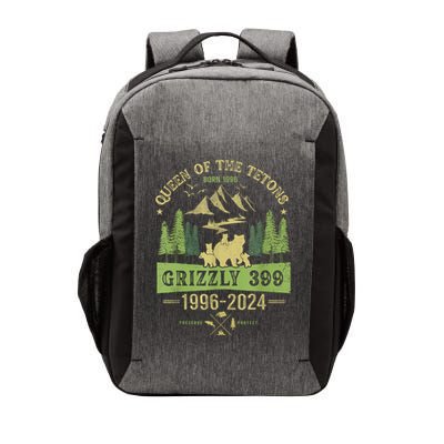 Queen Of The Tetons Grizzly 399 National Park 19962024 Vector Backpack