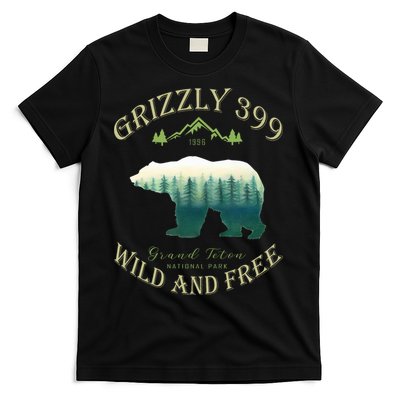 Queen Of The Teton Grizzly 399 Bear Wildlife Forest Preserve T-Shirt