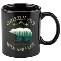 Queen Of The Teton Grizzly 399 Bear Wildlife Forest Preserve 11oz C Handle Ceramic Mug