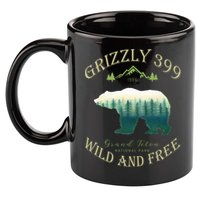 Queen Of The Teton Grizzly 399 Bear Wildlife Forest Preserve 11oz C Handle Ceramic Mug