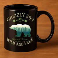 Queen Of The Teton Grizzly 399 Bear Wildlife Forest Preserve 11oz C Handle Ceramic Mug