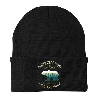 Queen Of The Teton Grizzly 399 Bear Wildlife Forest Preserve Beanie