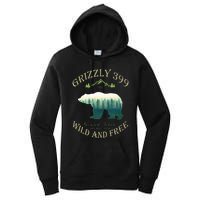 Queen Of The Teton Grizzly 399 Bear Wildlife Forest Preserve Women's Pullover Hoodie