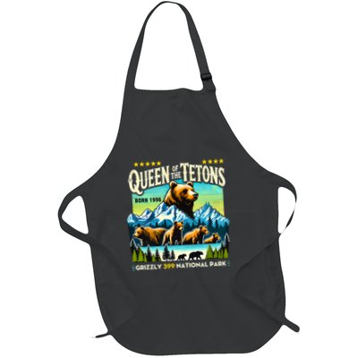 Queen Of The Tetons Grizzly 399 National Park Bear Lovers Apron