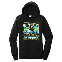 Queen Of The Tetons Grizzly 399 National Park Bear Lovers Women's Pullover Hoodie