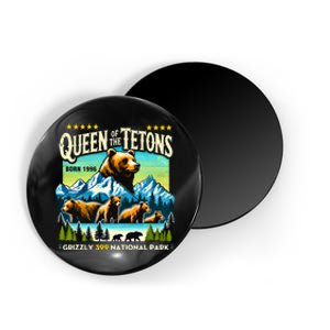 Queen Of The Tetons Grizzly 399 National Park Bear Lovers Magnet