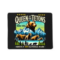 Queen Of The Tetons Grizzly 399 National Park Bear Lovers Mousepad