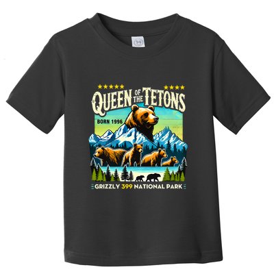 Queen Of The Tetons Grizzly 399 National Park Bear Lovers Toddler T-Shirt
