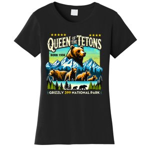 Queen Of The Tetons Grizzly 399 National Park Bear Lovers Women's T-Shirt