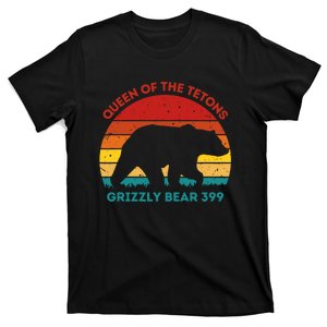 Queen Of The Tetons Grizzly Bear 399 Gtnp T-Shirt