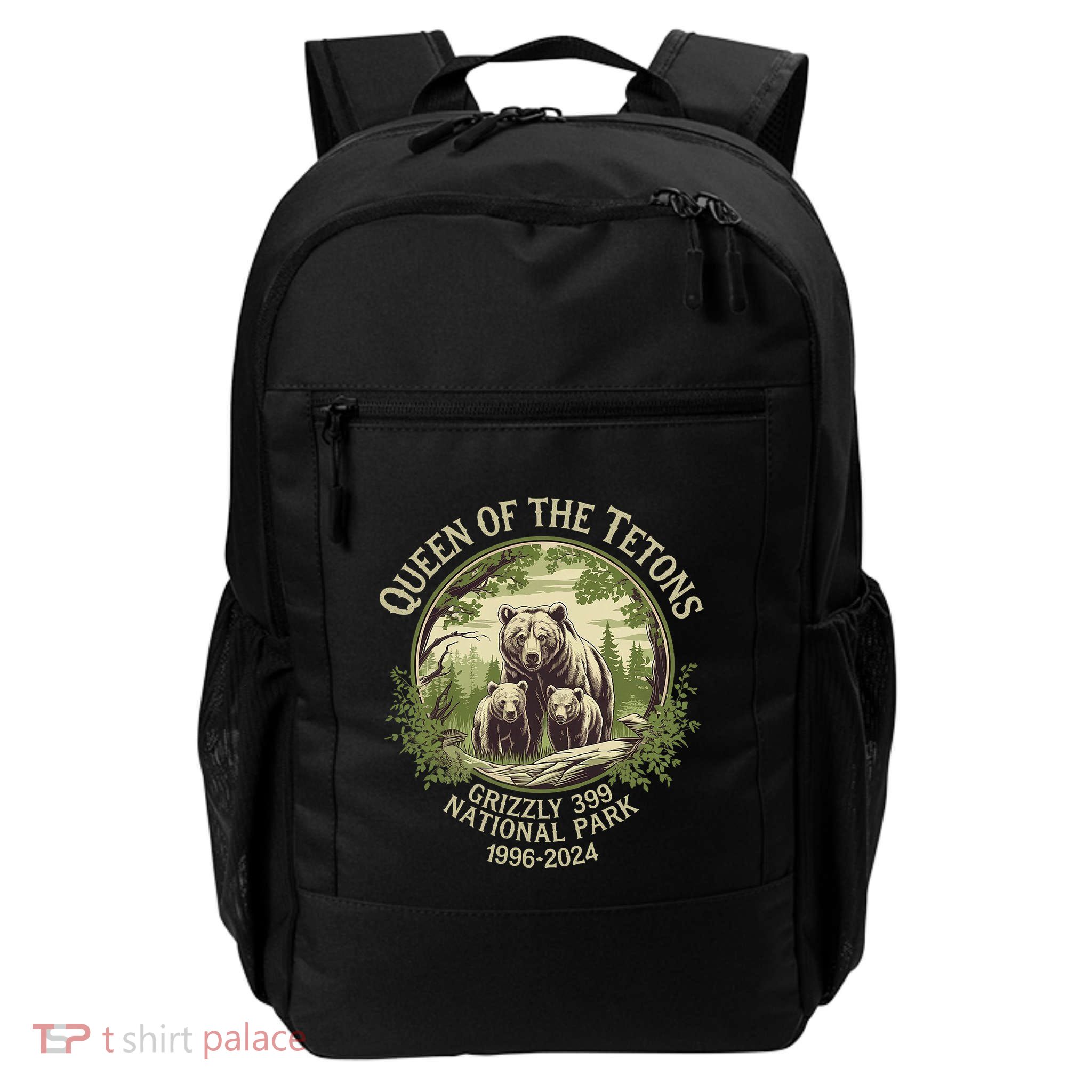 Queen Of The Tetons Grizzly 399 Wildlife Preserve 1996 2024 Backpack