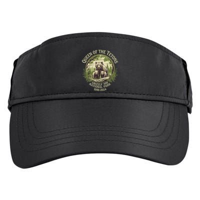Queen Of The Tetons Grizzly 399 Wildlife Preserve 1996 2024 Adult Drive Performance Visor