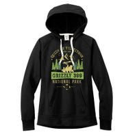 Queen Of The Tetons Grizzly 399 National Park Preserve Women's Fleece Hoodie