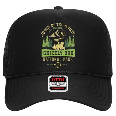 Queen Of The Tetons Grizzly 399 National Park Preserve Trucker Hat