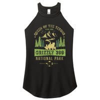 Queen Of The Tetons Grizzly 399 National Park Preserve Women's Perfect Tri Rocker Tank