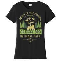 Queen Of The Tetons Grizzly 399 National Park Preserve Women's T-Shirt