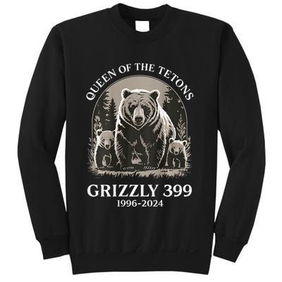Queen Of The Tetons Grizzly 399 National Park Sweatshirt