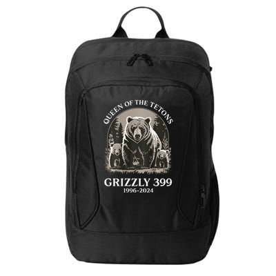 Queen Of The Tetons Grizzly 399 National Park City Backpack