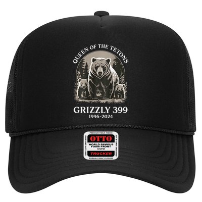 Queen Of The Tetons Grizzly 399 National Park Trucker Hat