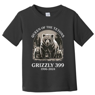 Queen Of The Tetons Grizzly 399 National Park Toddler T-Shirt