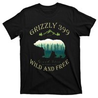 Queen Of The Teton Grizzly 399 Bear Wildlife Forest Preserve T-Shirt